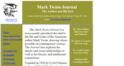 Desktop Screenshot of marktwainjournal.com